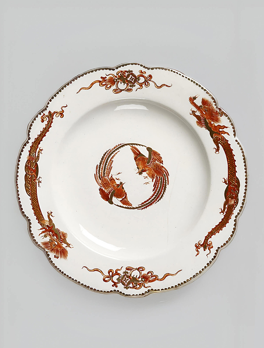 Тарелка, 1725–1754гг. Шантийи