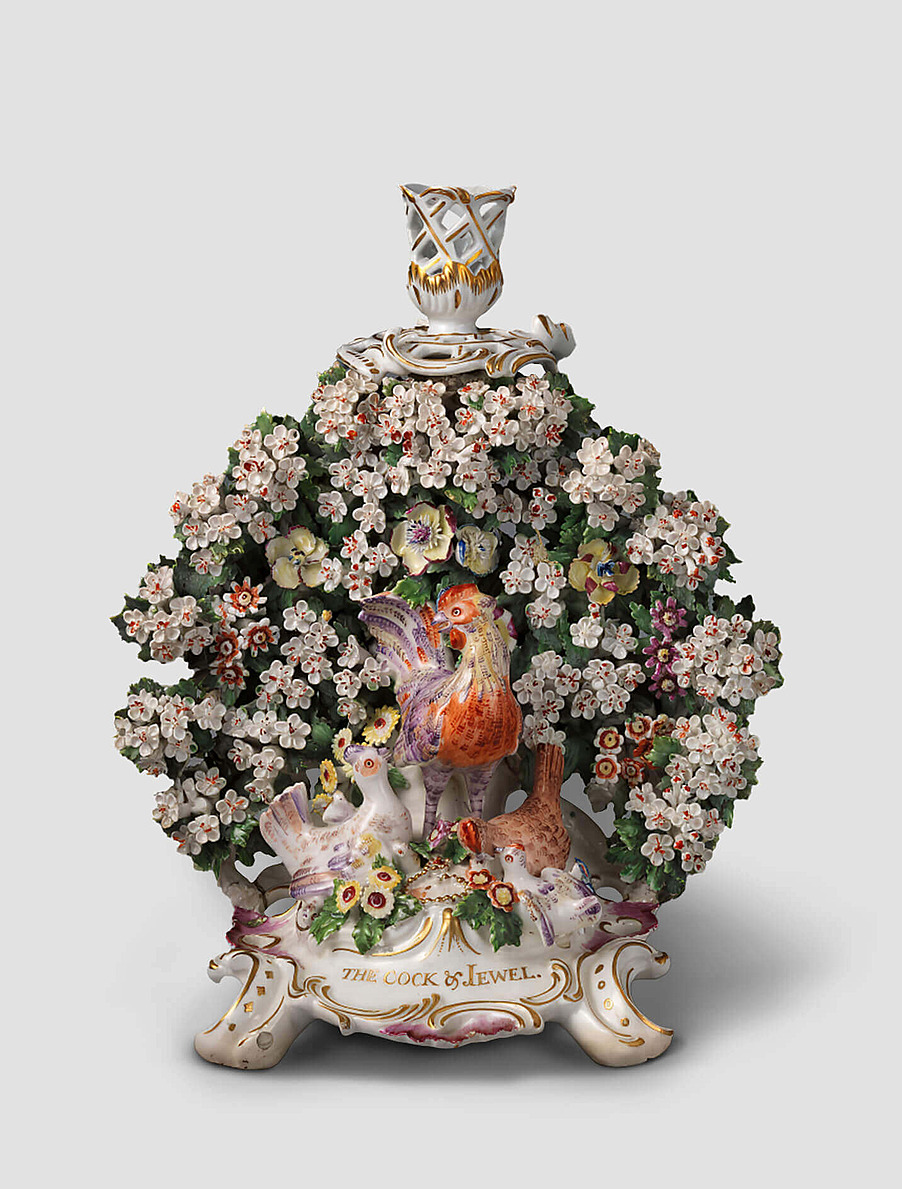 Подсвечник (один из пары), Дерби, 1769–1770 гг.