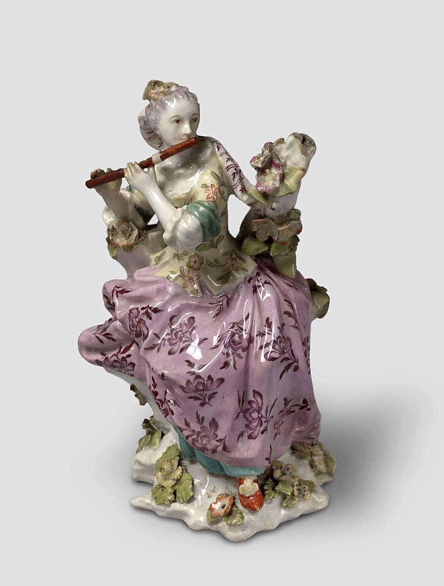 Фигурка, дизайн Йозефа Виллемса, Челси, ок. 1758–1765 гг.