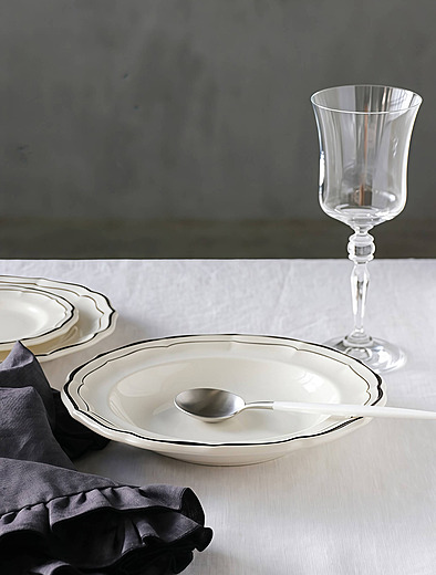 Суповая тарелка Filet Taupe от Gien