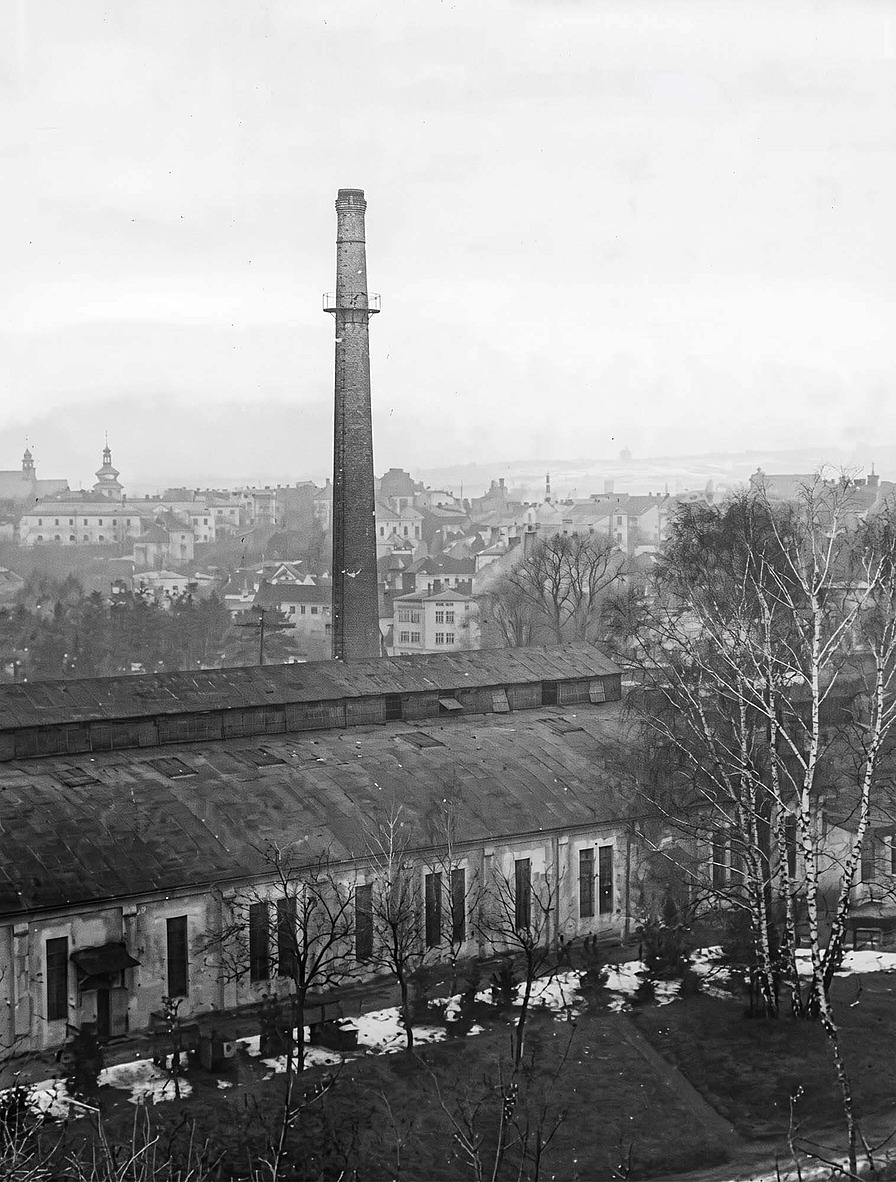 Завод Krosno Glass 1924 год