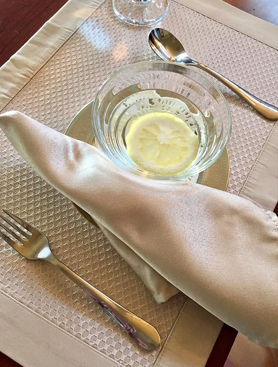 Finger bowl