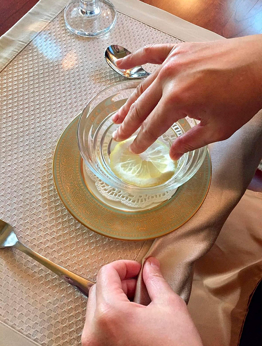 Finger bowl
