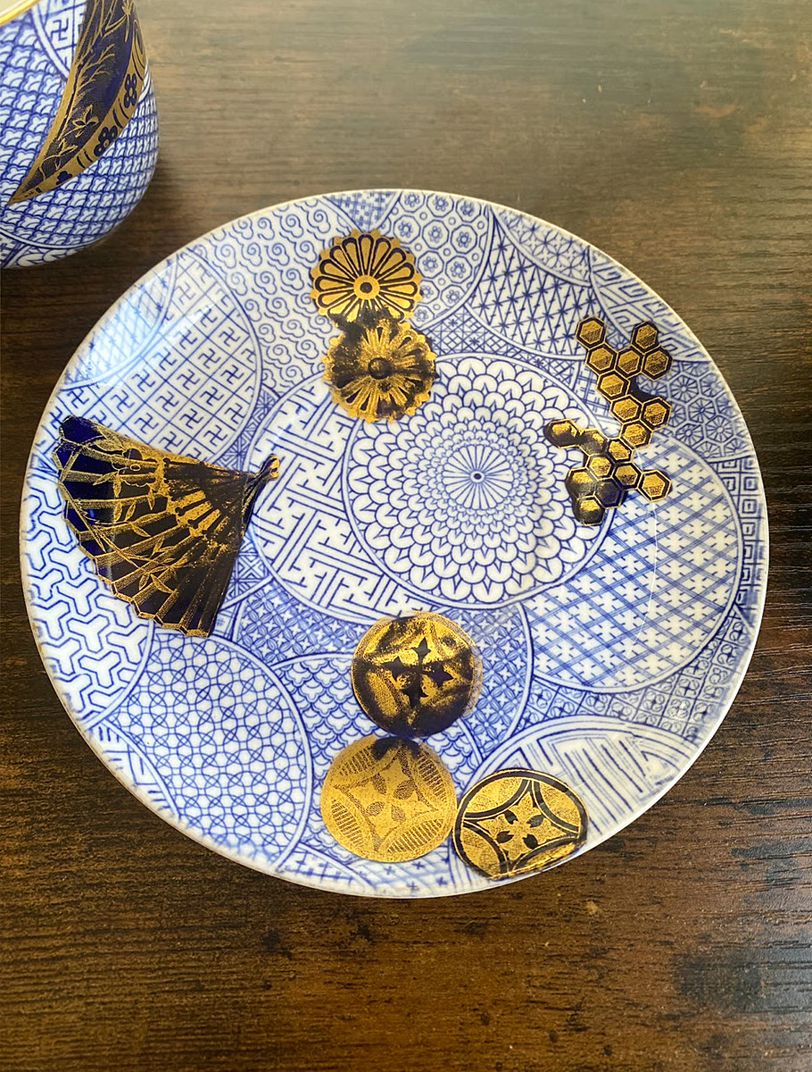 Чайная пара, вдохновленная керамикой Арита