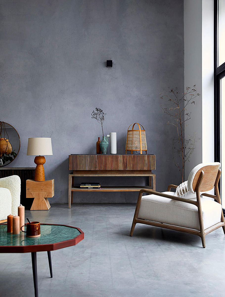 Интерьеры в стиле джапанди