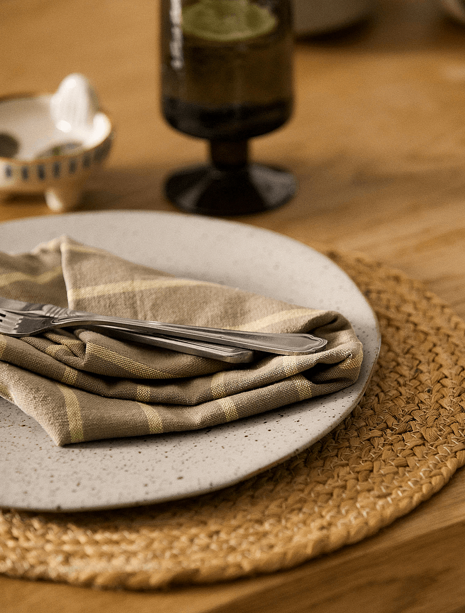 Текстиль в скандинавской сервировке