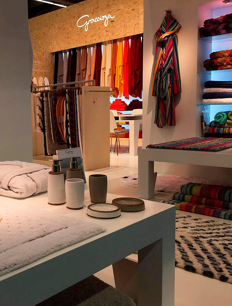 Graccioza на выставке Heimtextil 2016