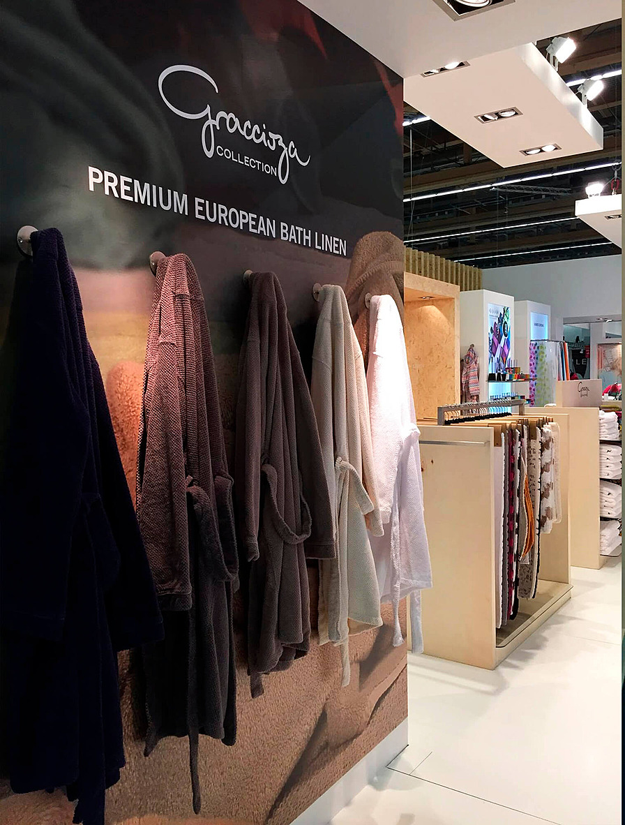 Graccioza на выставке Heimtextil 2016