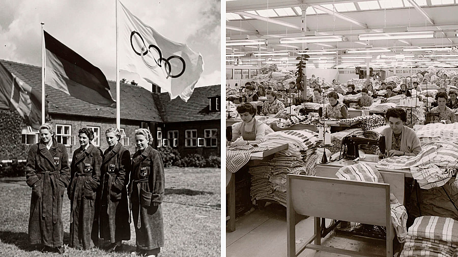 Немецкая женская олимпийская сборная, Производство в Möve в 1950 годах