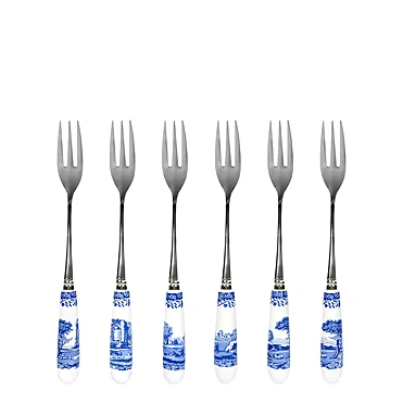 Набор из 6 десертных вилок Blue Italian, 15,5 см