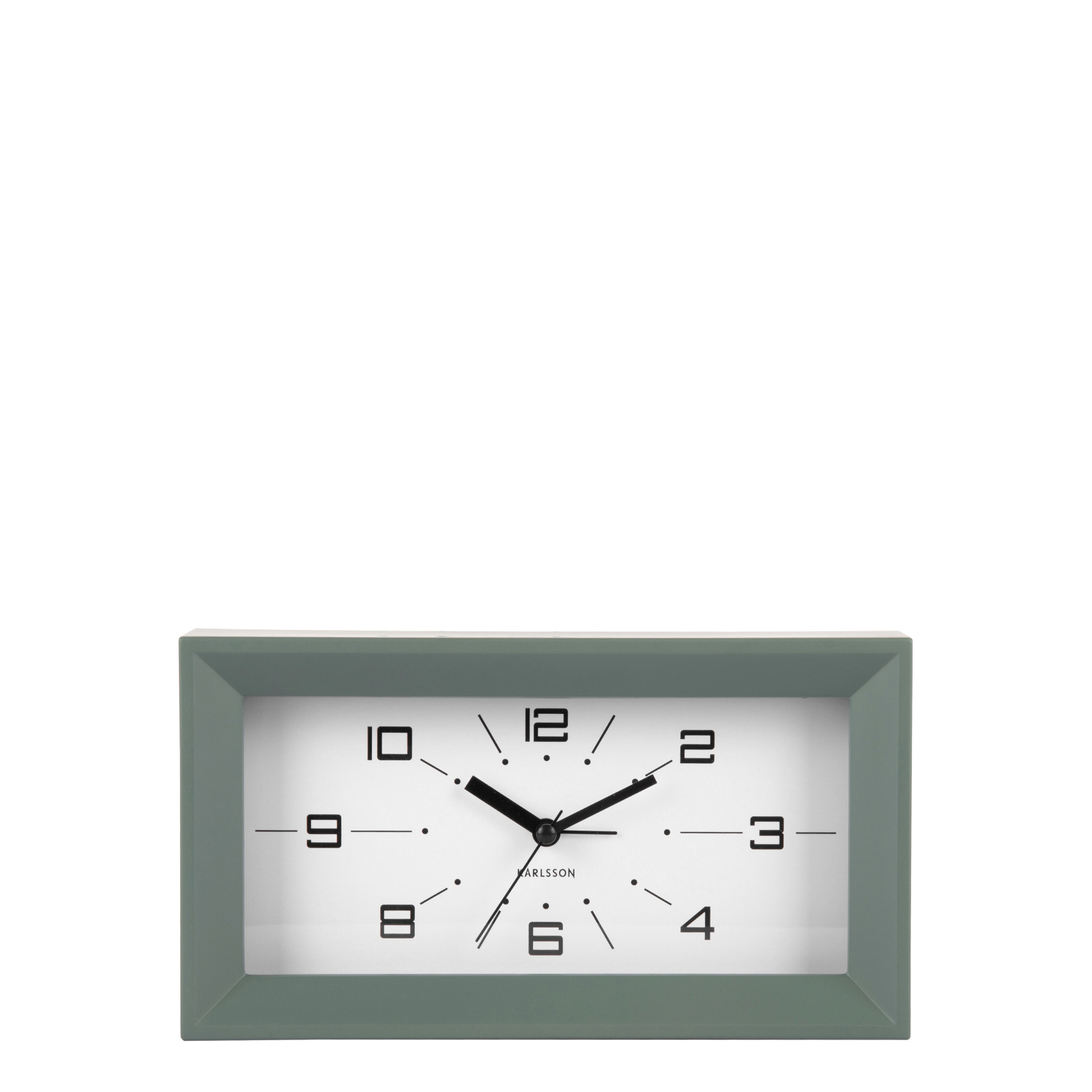 Настольные часы-будильник Lujo Rectangle, 20х11 см