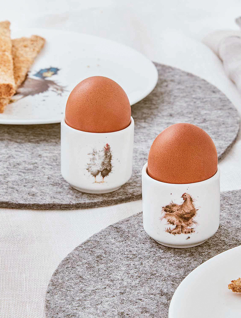 Набор из 2 подставок для яиц Wrendale Designs, 5 см