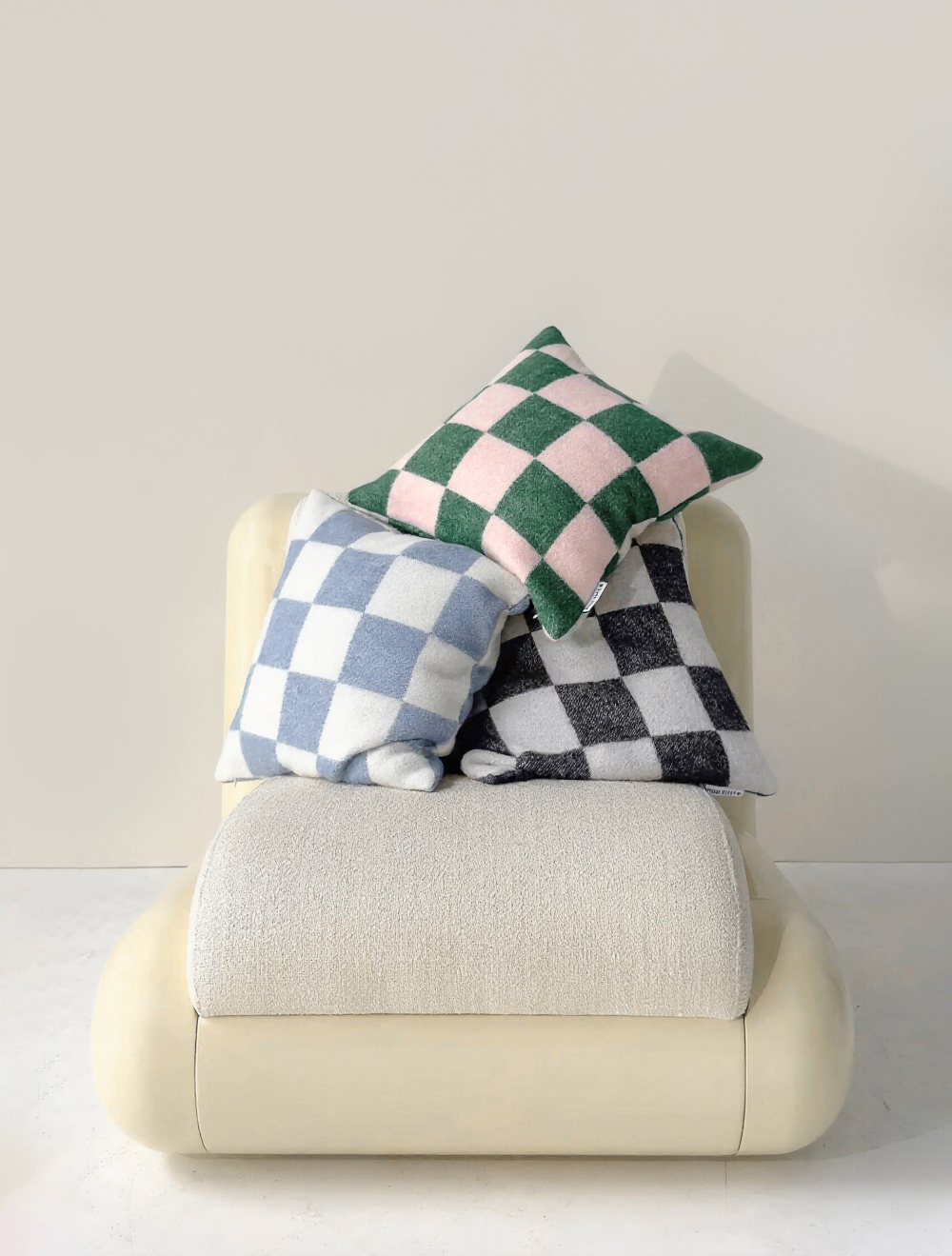 Декоративная наволочка Checkerboard, 50х50 см от Maison Deux