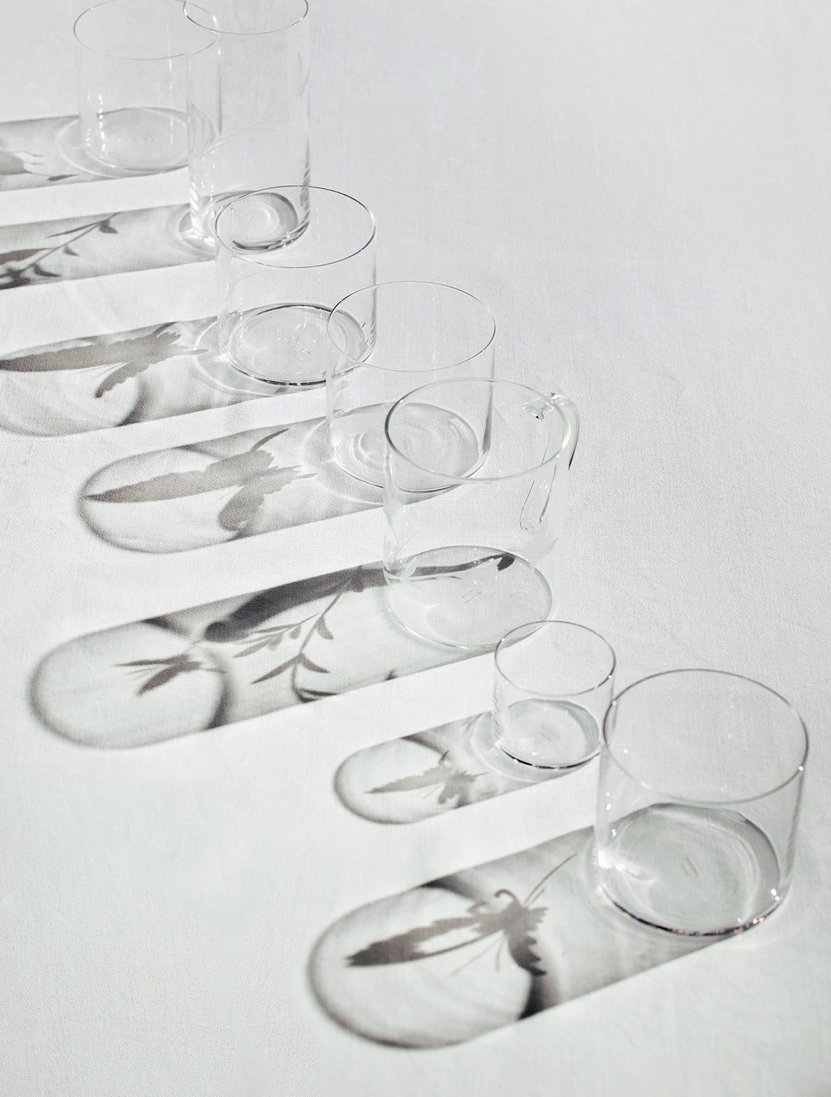 Набор из 4 стопок Unity Glassware, 50 мл от Serax