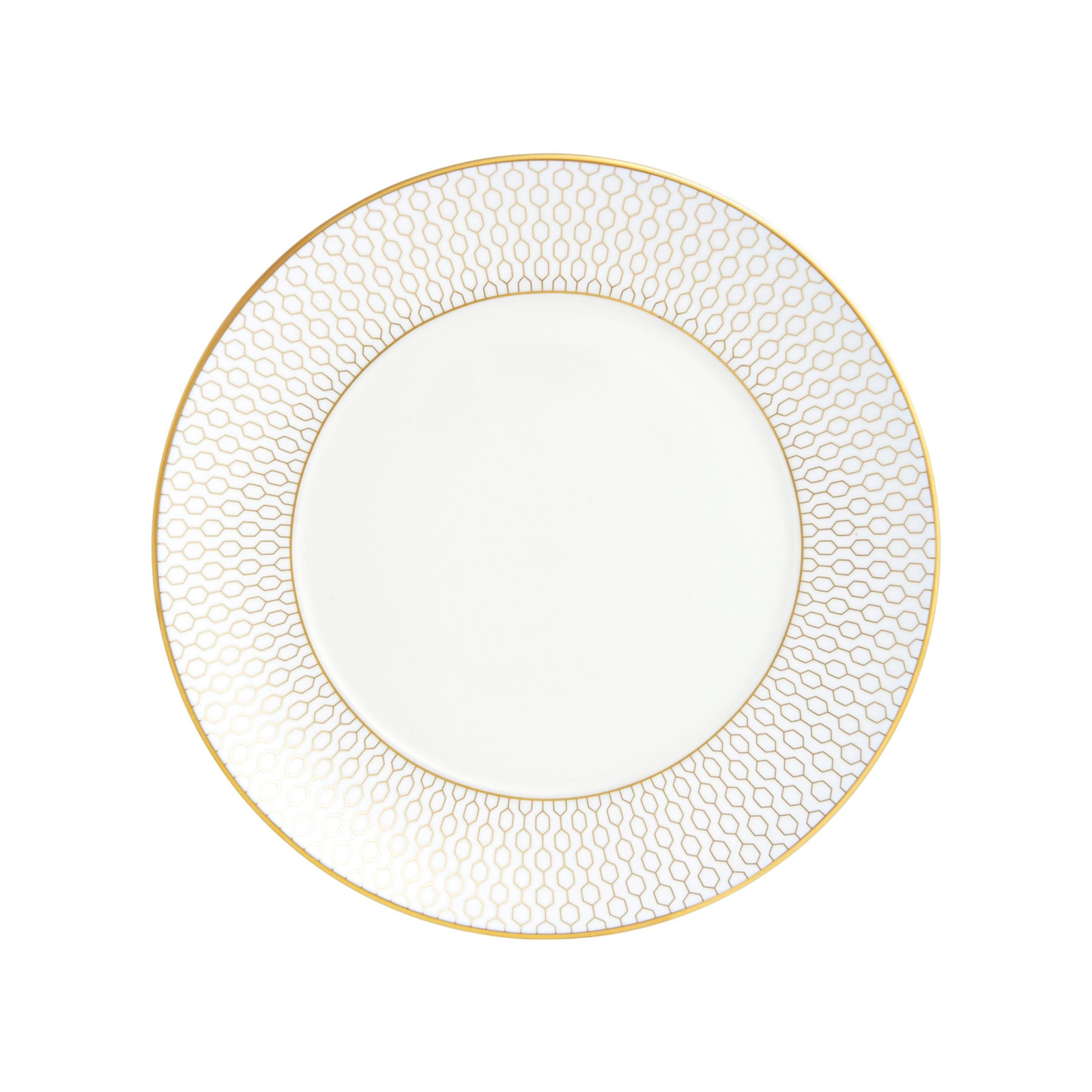 Пирожковая тарелка Gio Gold (Arris), 17 см
