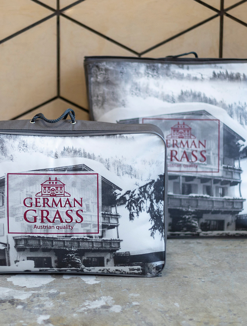Подушка средней жёсткости Гранд, 50х70 см от German Grass