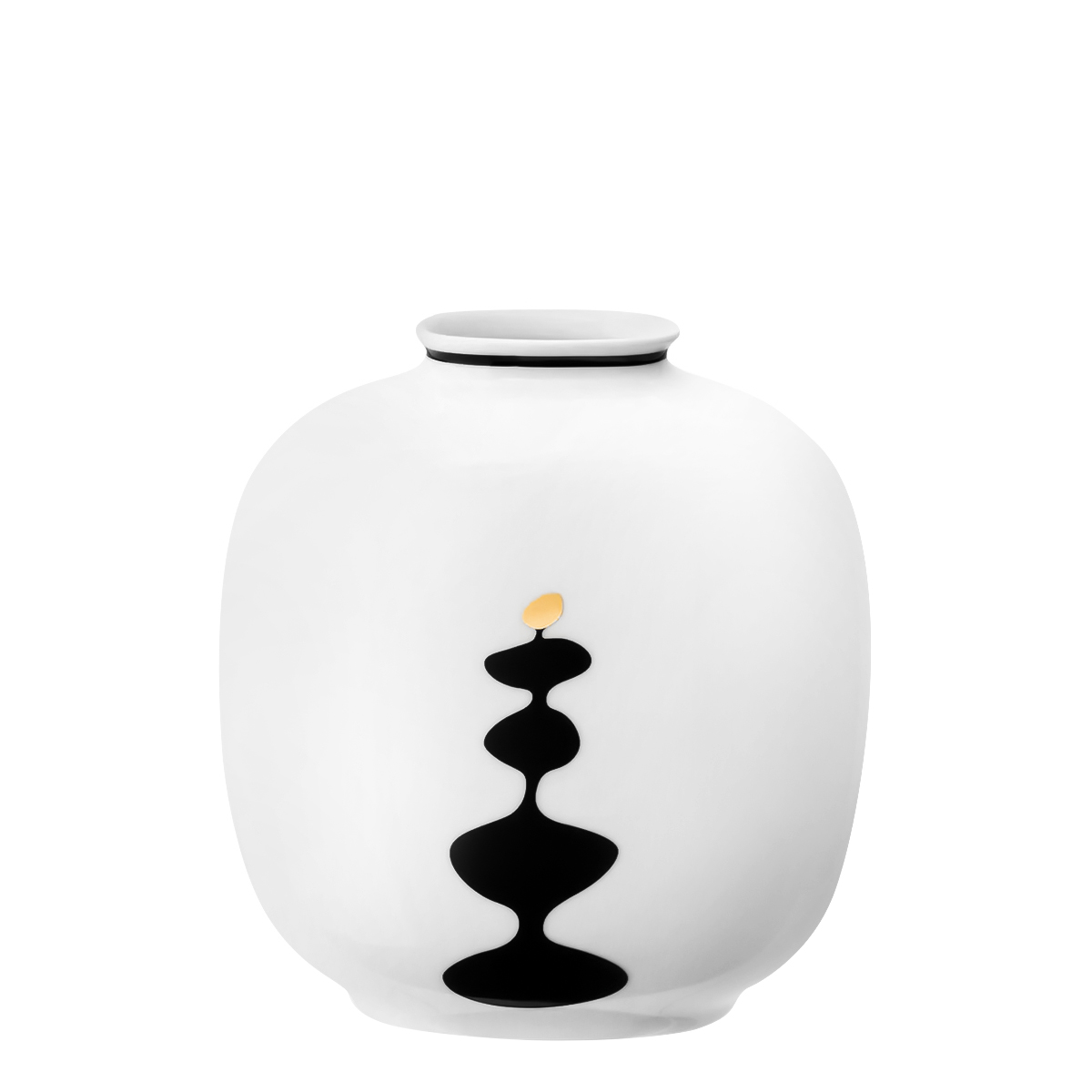 Ваза Home Monochrome, 21 см