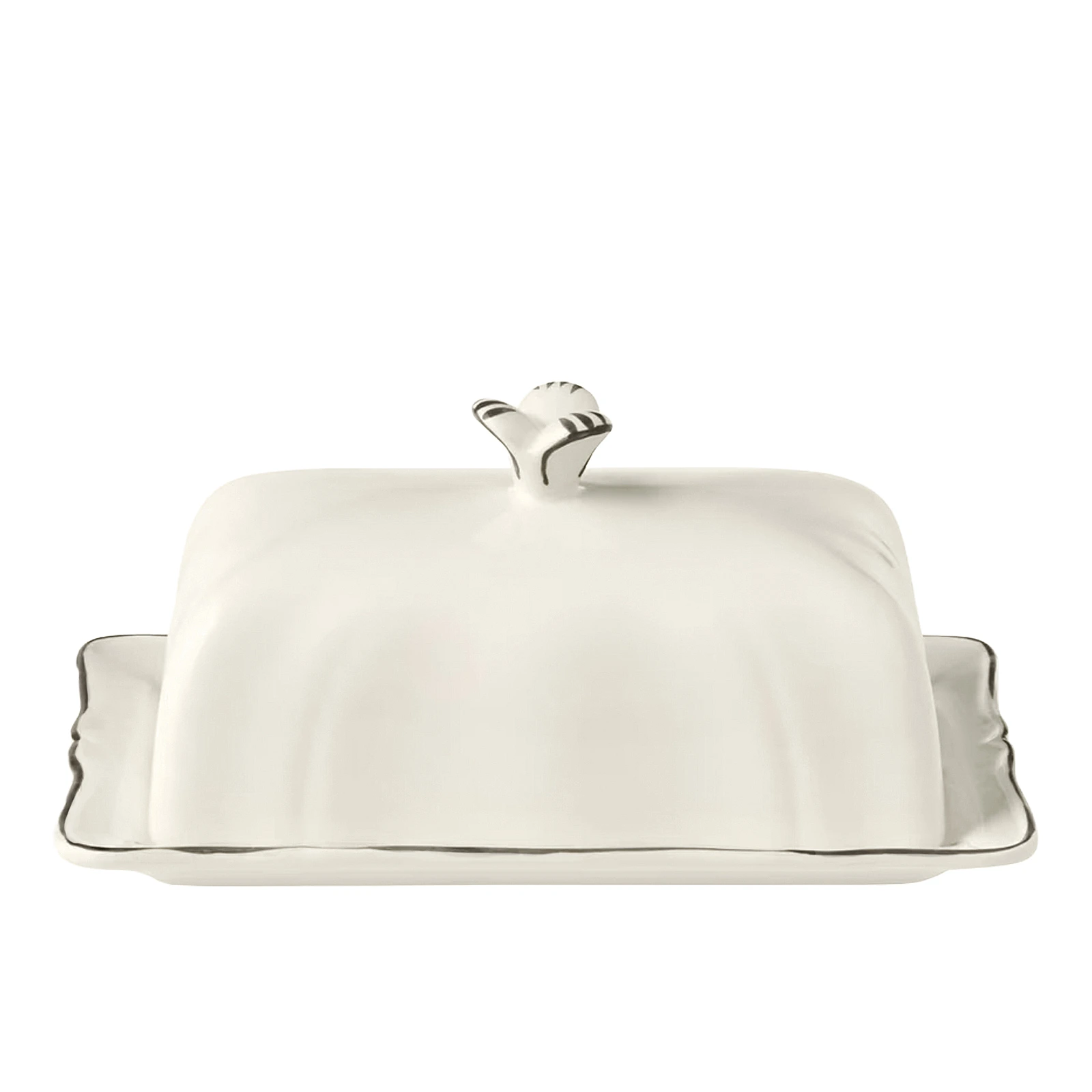 Масленка Filet Taupe, 18 см