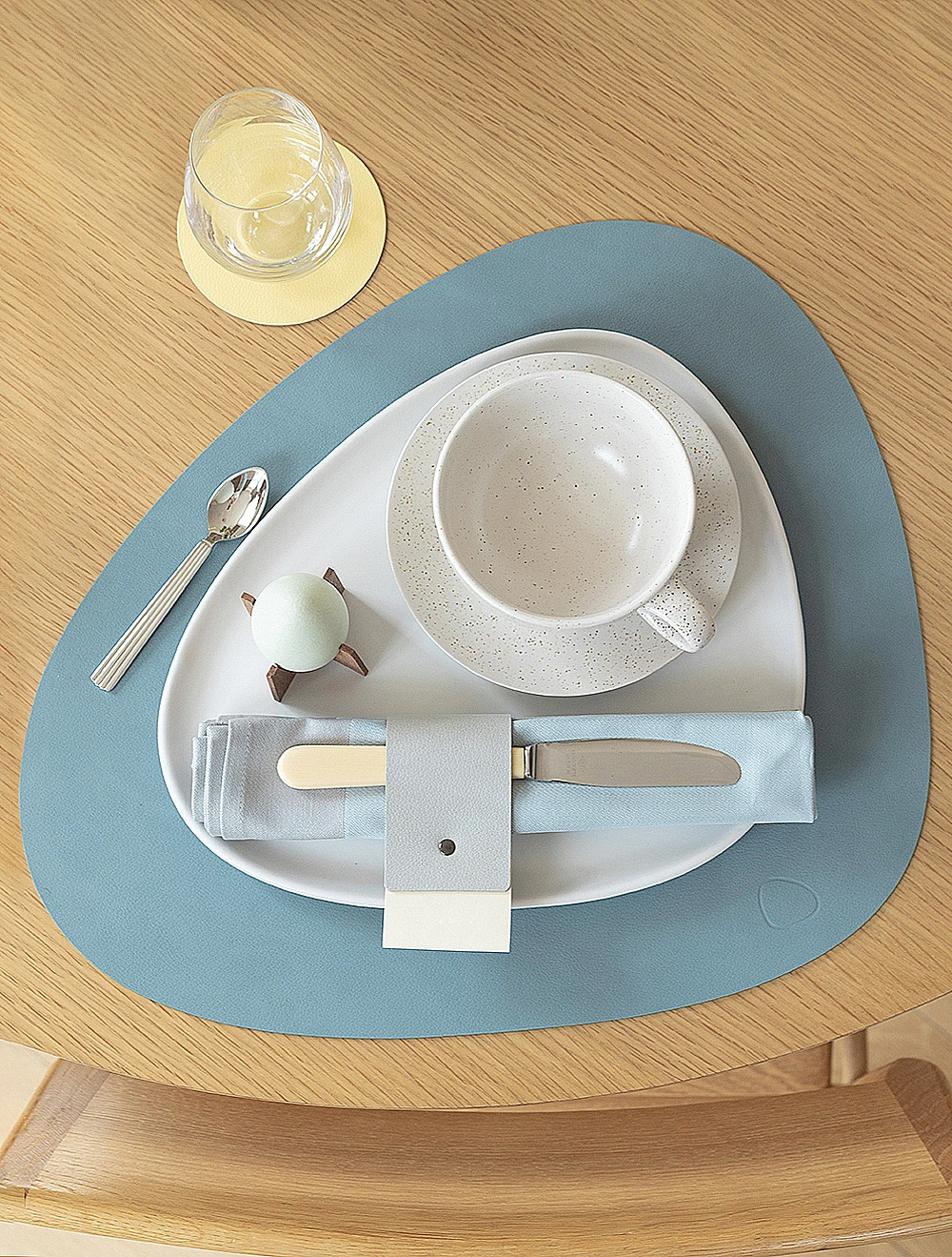Плейсмат Curve Light Blue, 37x44 см