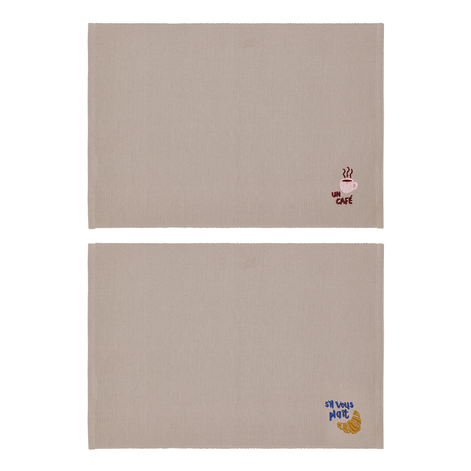 Набор из 2 плейсматов Bistro, 33x48 см