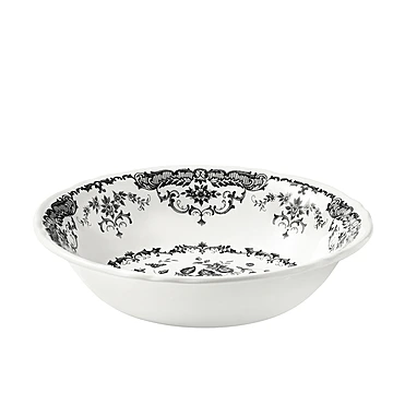 Сервировочный салатник Rose Black, 23,5 см