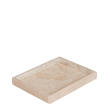 Декоративный поднос для ванной Mist, 15x20 см