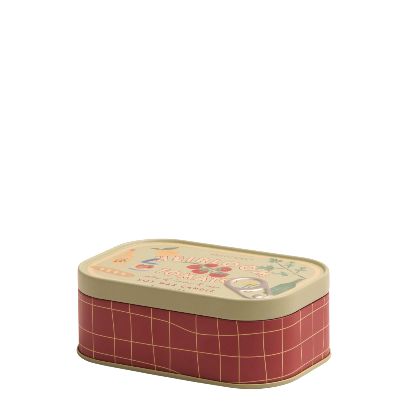 Ароматическая свеча Bistro Heirloom Tomato, 11,5x4 см от Paddywax