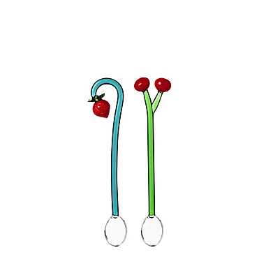 Набор из 2 чайных ложек Fruits & Flowers, 15 см