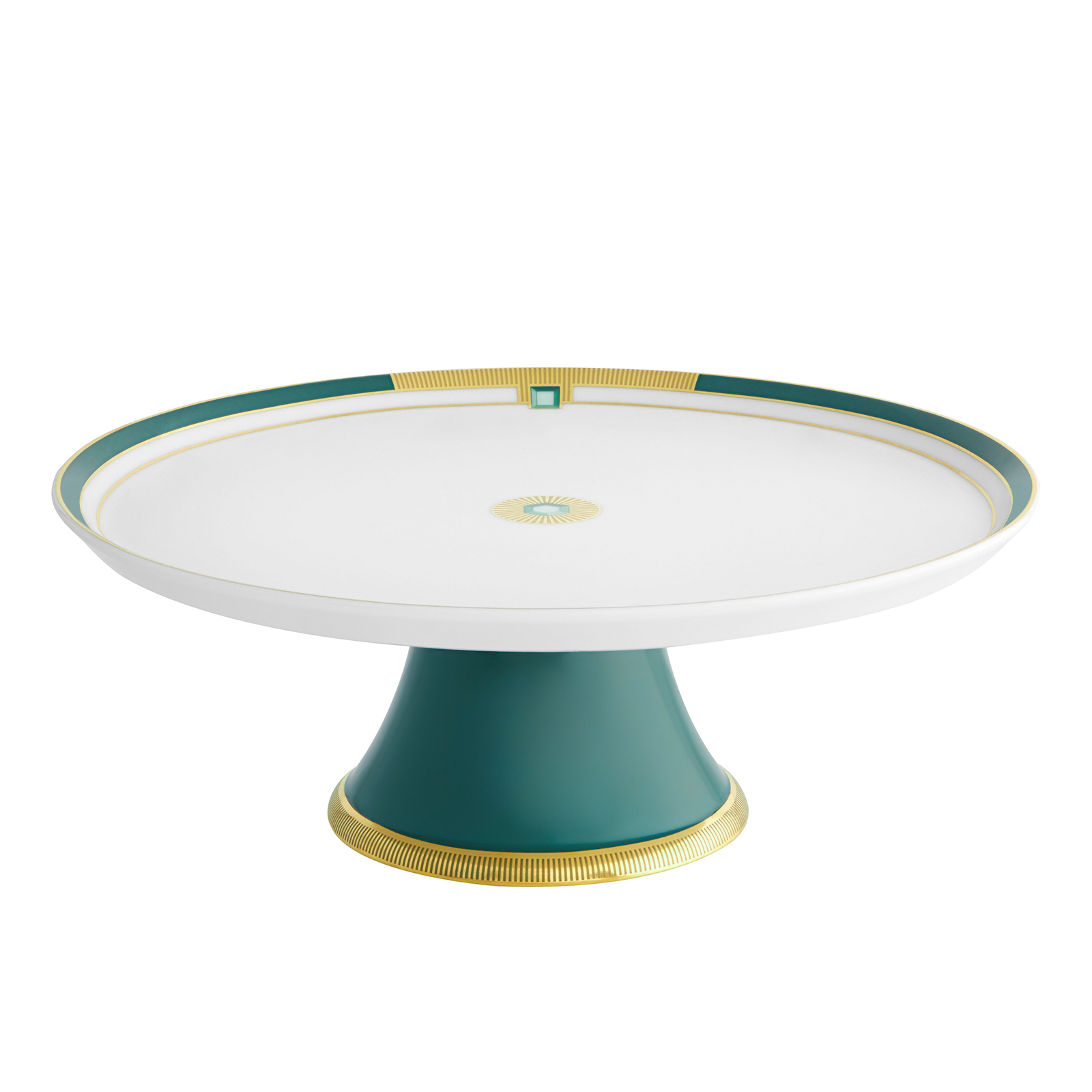 Тортовница на ножке Emerald, 28 см