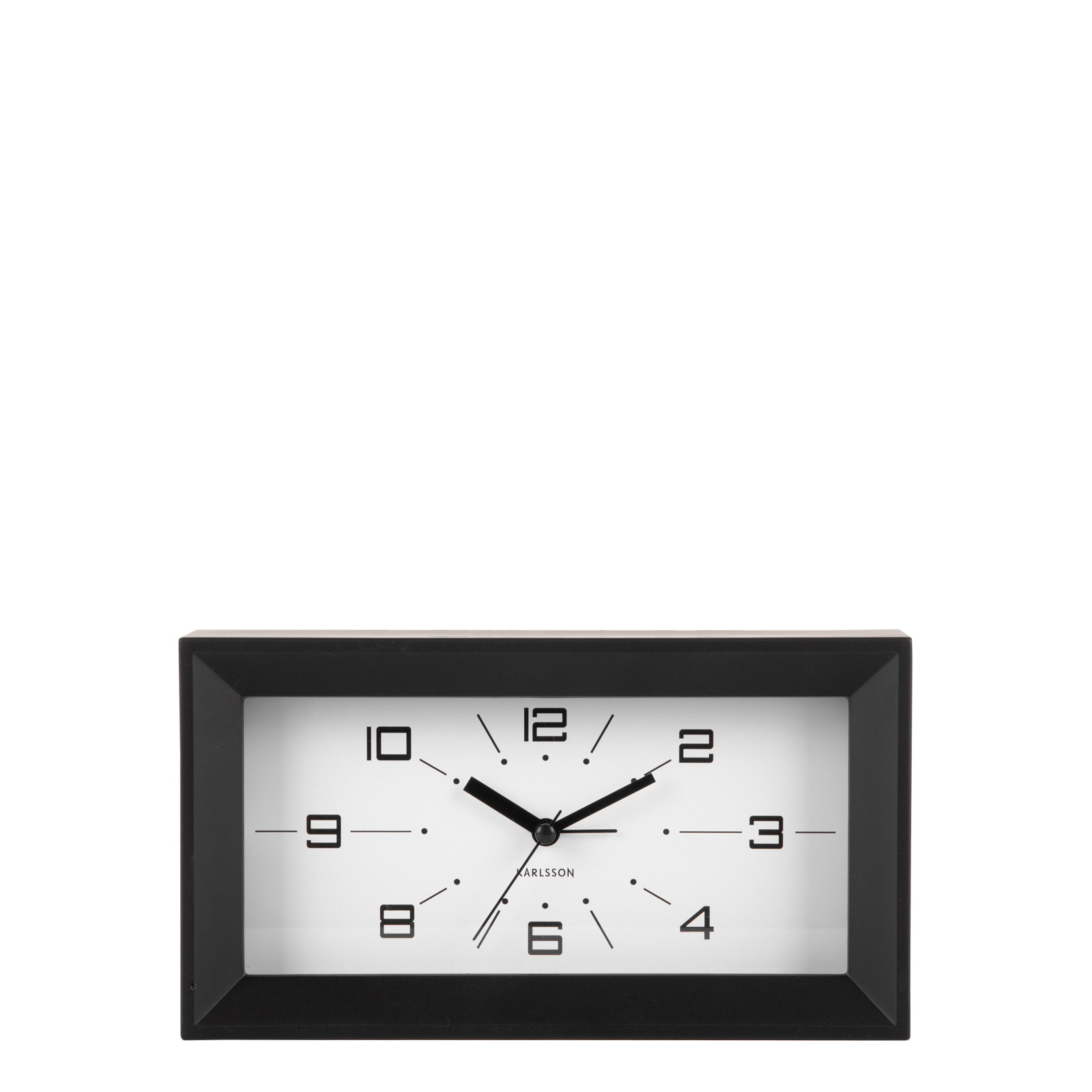 Настольные часы-будильник Lujo Rectangle, 20х11 см