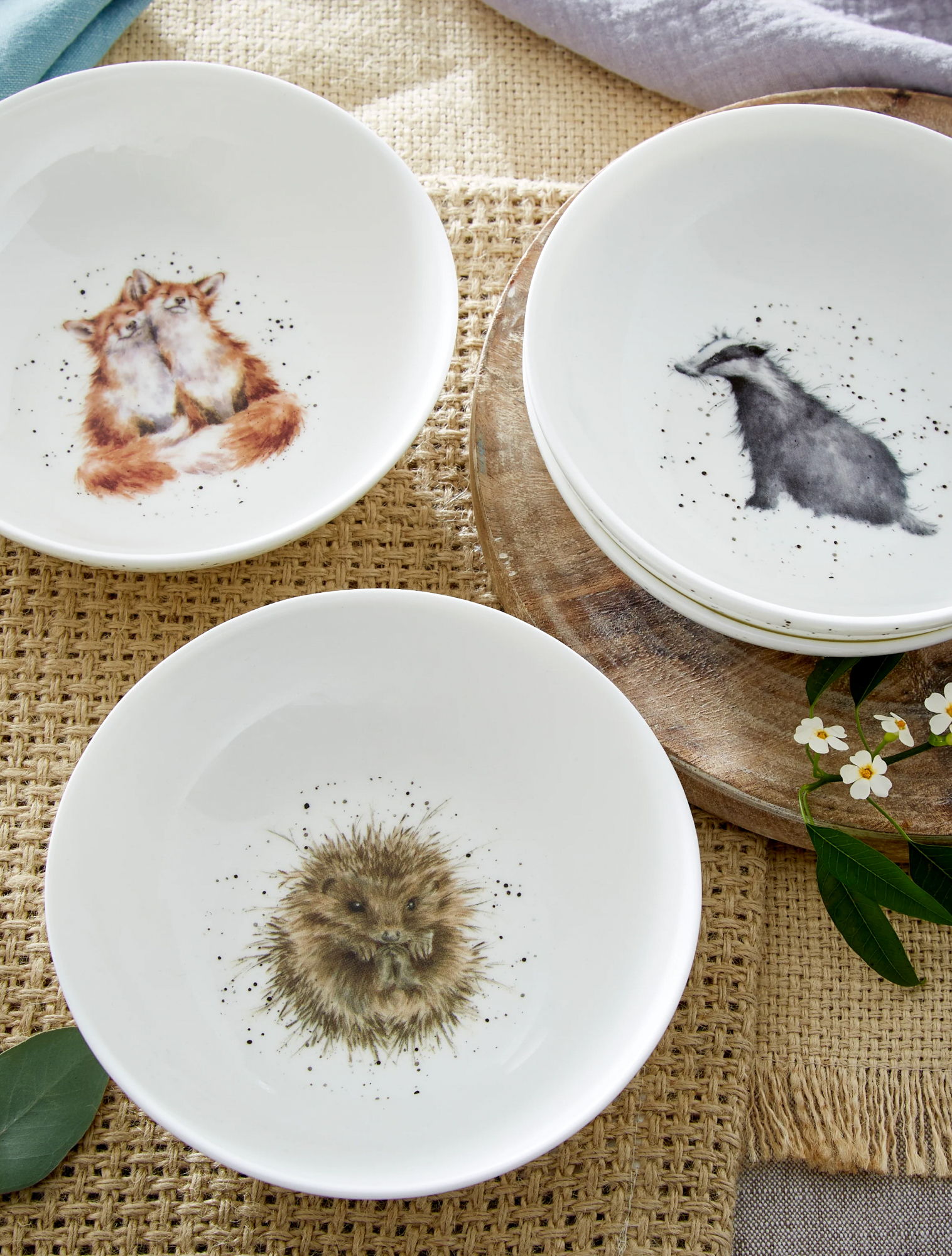 Набор из 4 пиал Wrendale Designs, 15,5 см