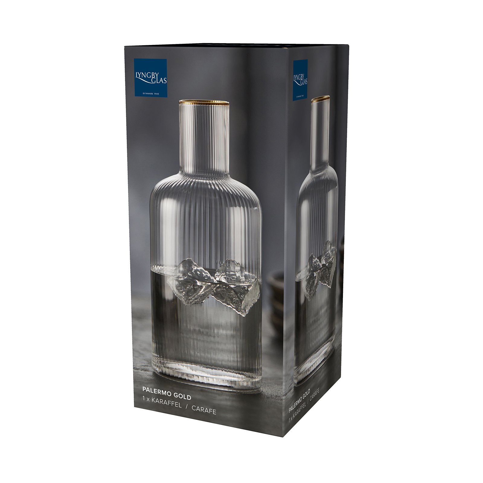 Графин Palermo Gold, 1,5 л от Lyngby Glas