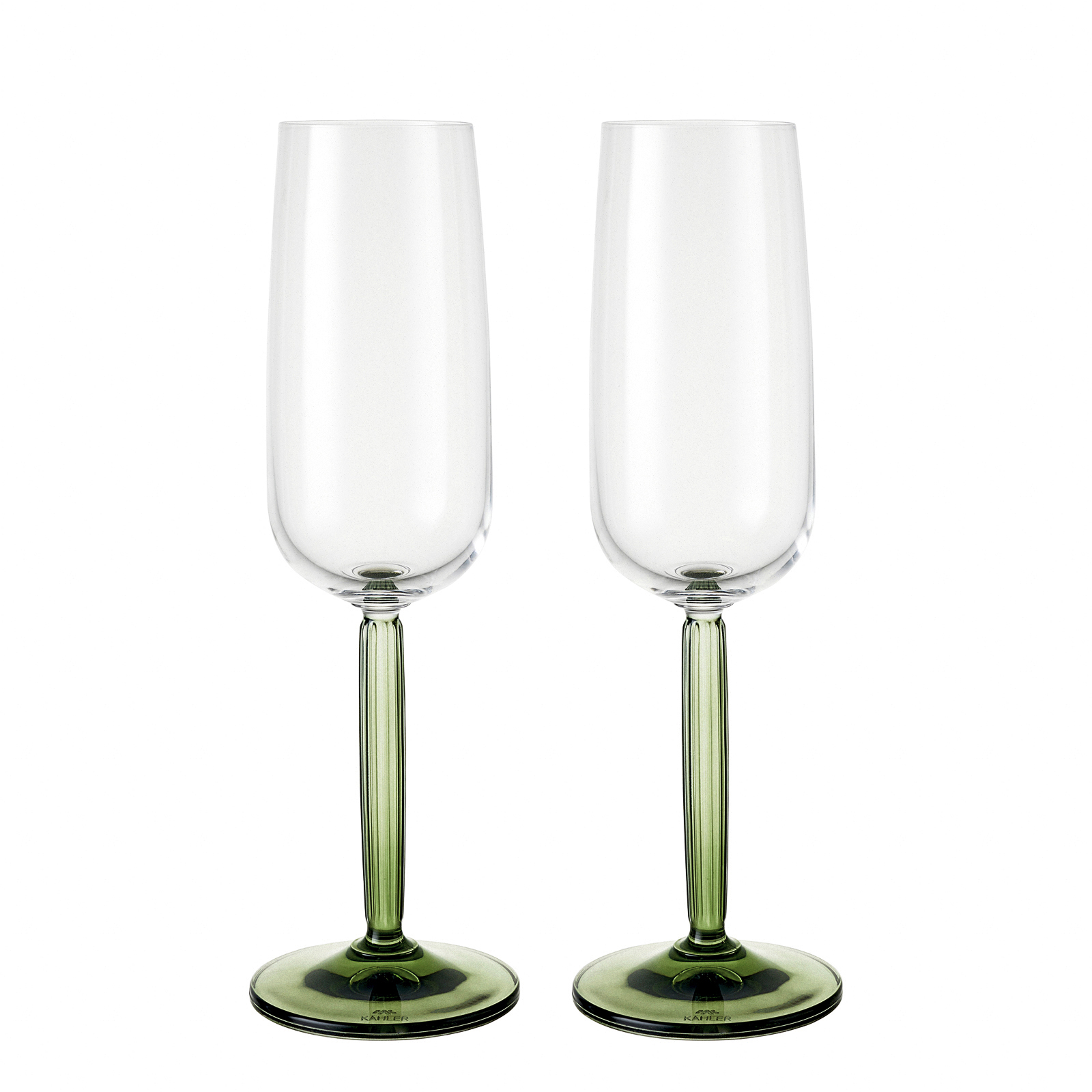 Набор из 2 бокалов для шампанского Hammershoi Glass, 240 мл