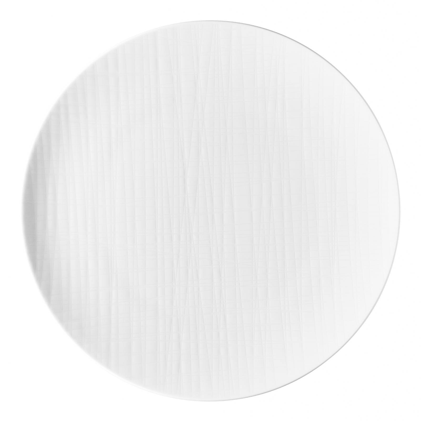 Обеденная тарелка Mesh White, 27,5 см