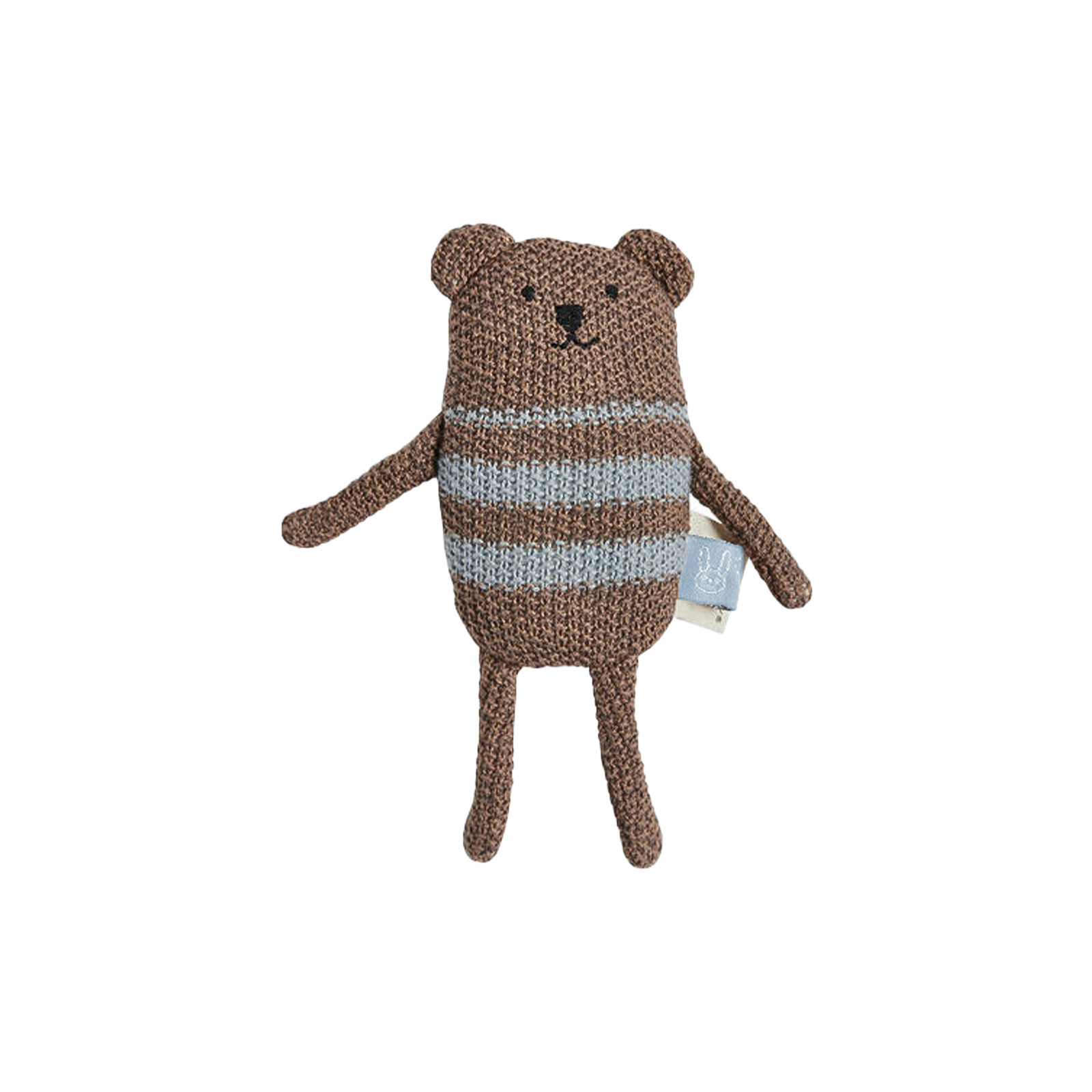 Мягкая игрушка-погремушка Bella Bear, 16 см