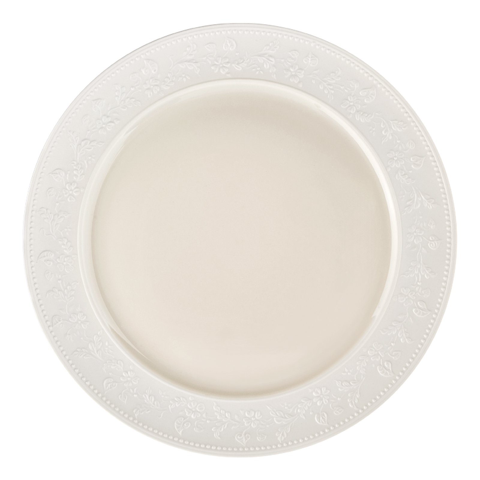 Плоское блюдо Georgia Ivory, 30,5 см