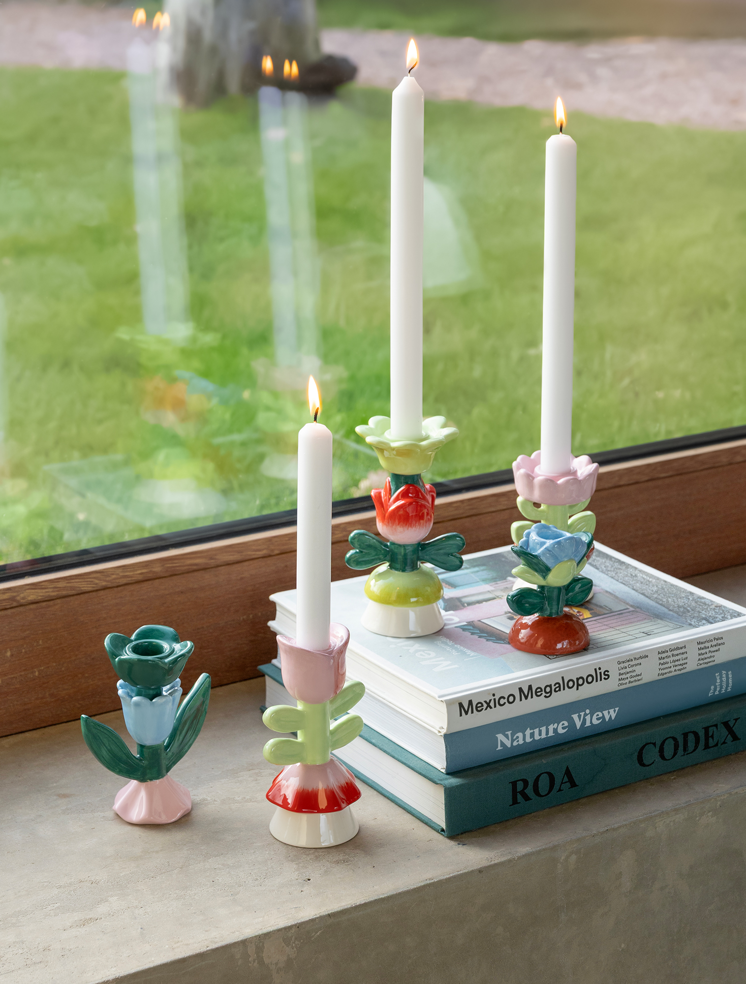 Подсвечник Blume, 14 см от &Klevering