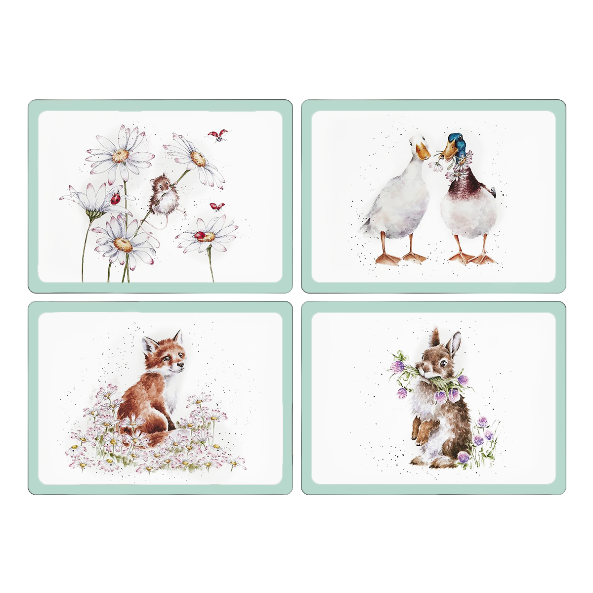 Набор из 4 плейсматов Wrendale Designs, 40х30 см