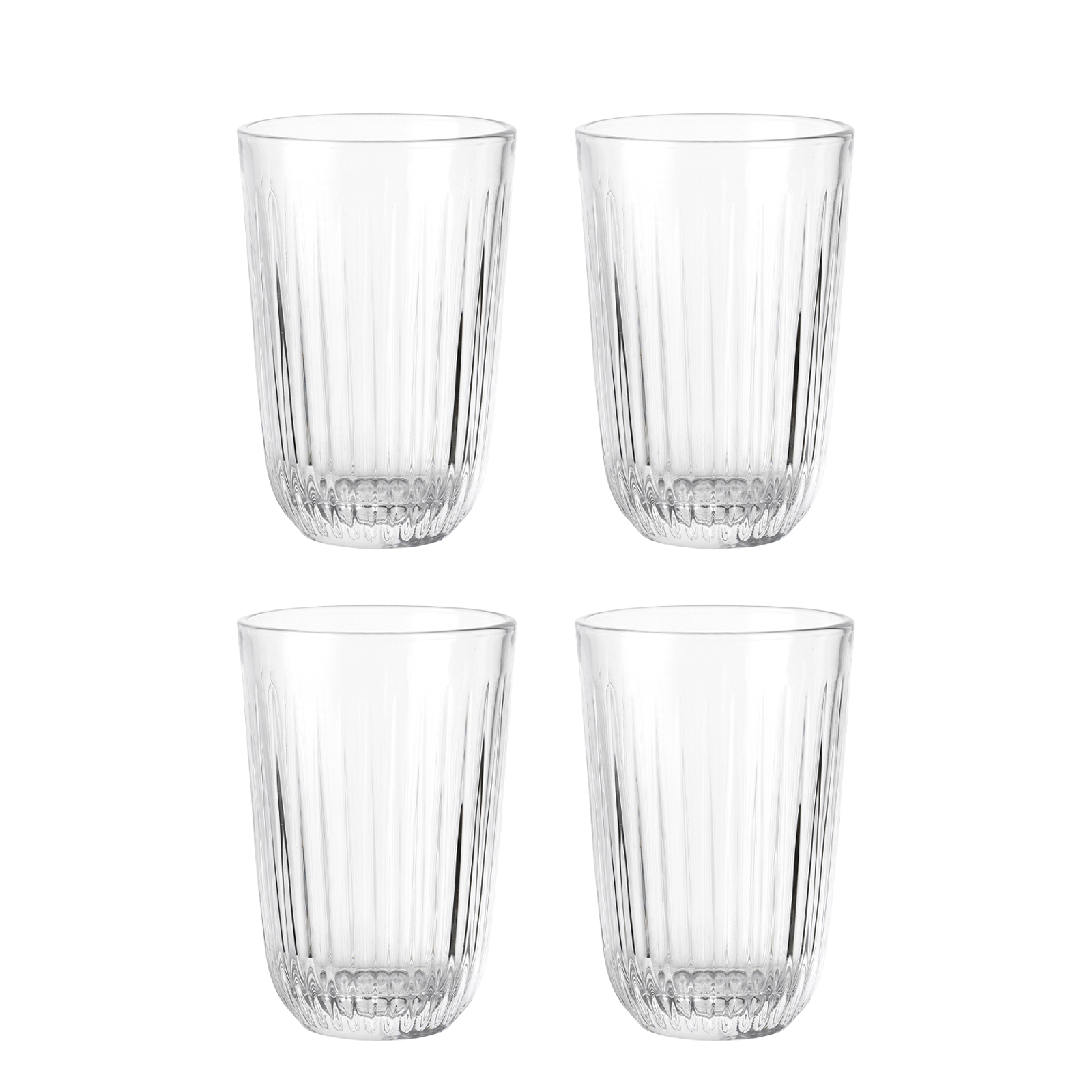 Набор из 4 стаканов для воды Hammershoi Glass, 370 мл