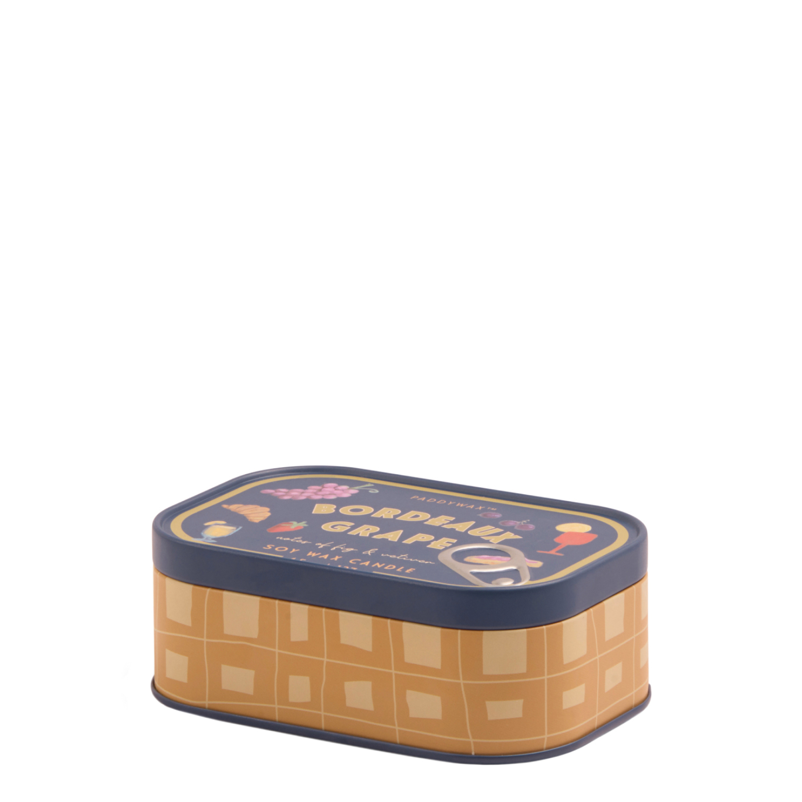 Ароматическая свеча Bistro Bordeaux Grape, 11,5x4 см