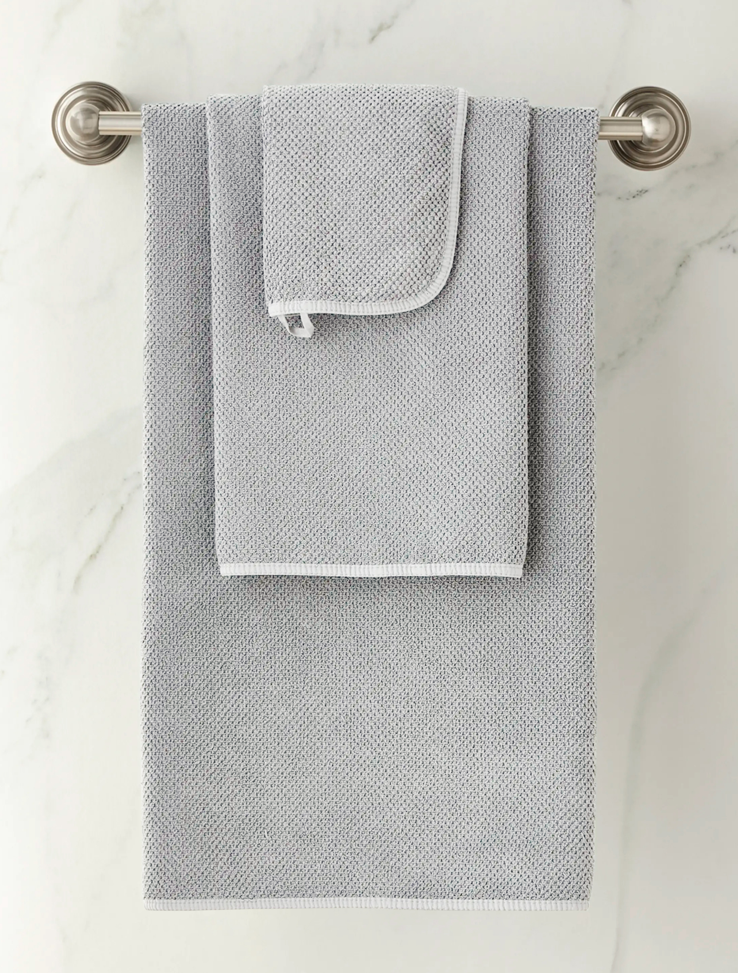 Полотенце Bee Waffle Silver, 30x50 см от Graccioza