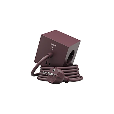 Удлинитель Square One с USB-C и 3 розетками, 1,8 м