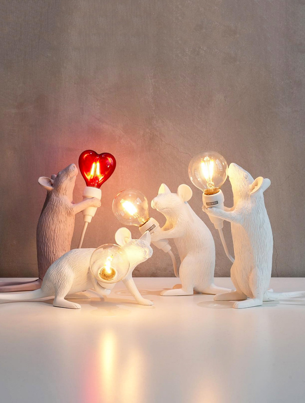 Настольная лампа Mouse Lamp, 14,5 см