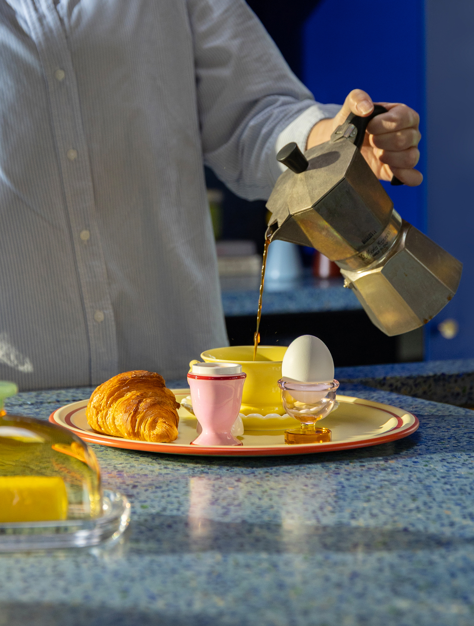 Набор из солонки и перечницы Egg, 10 см