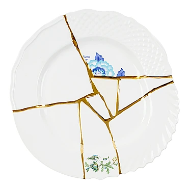 Обеденная тарелка Kintsugi, 28 см