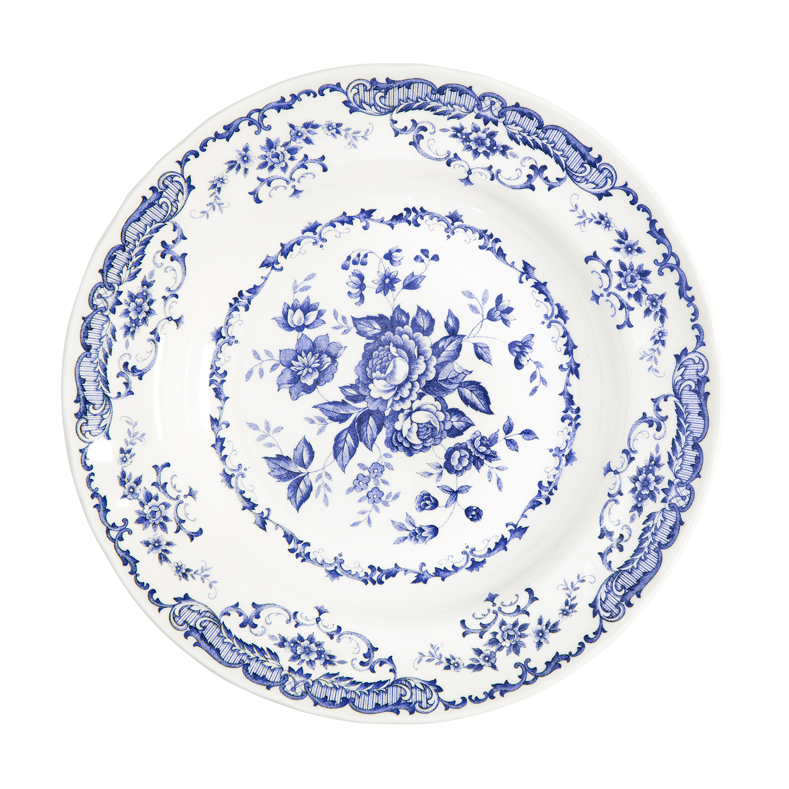 Суповая тарелка Rose Blue, 23,5 см