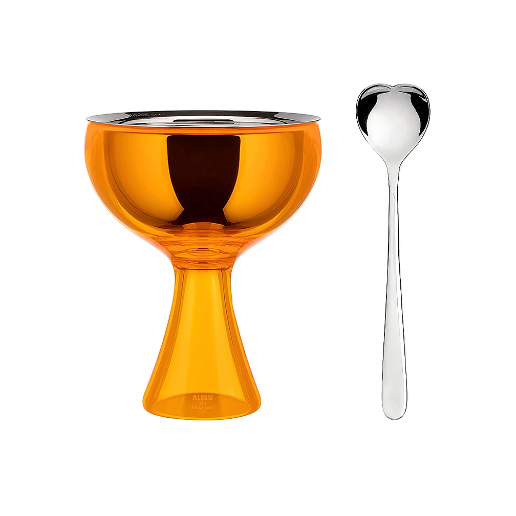 Креманка с ложкой Big Love, 250 мл от Alessi