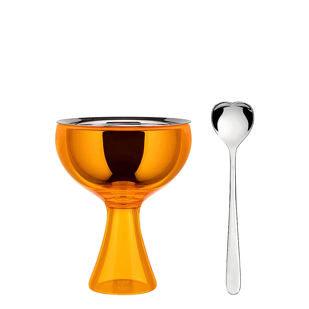 Креманка с ложкой Big Love, 250 мл от Alessi