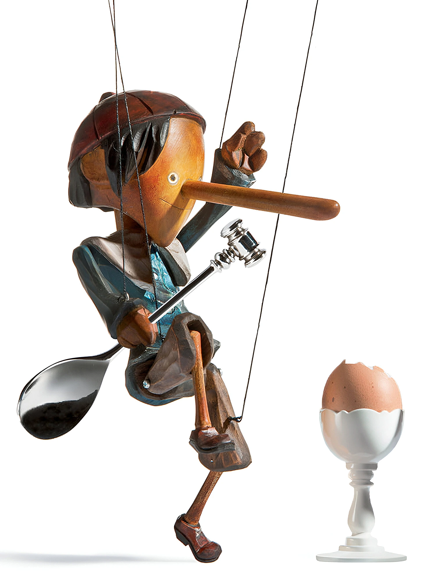 Подставка для яйца с ложкой Dressed, 8 см