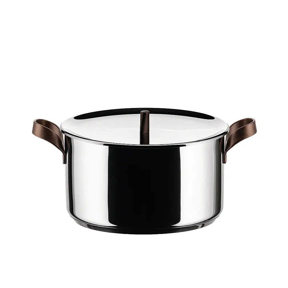 Кастрюля с крышкой Edo, 2,8 л, 20 см от Alessi